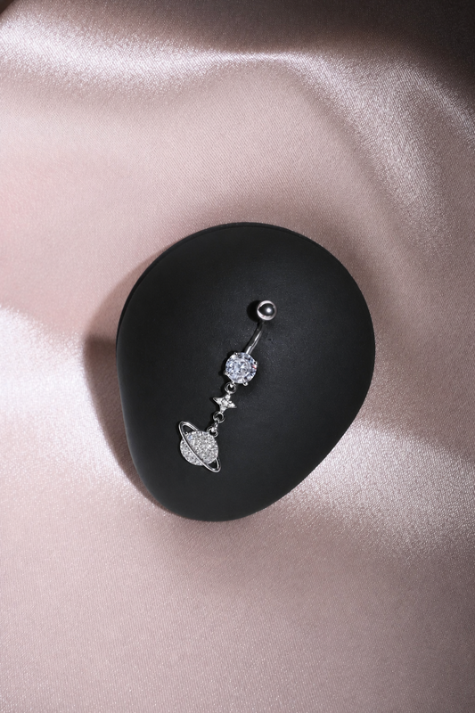 Saturn Planet Belly Ring