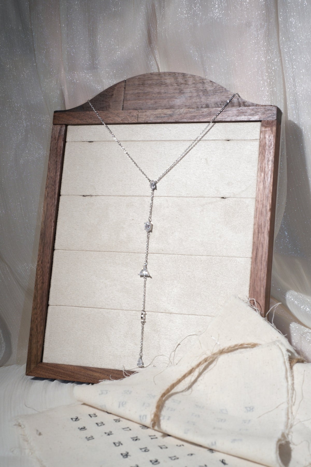 Station Y Necklace — Silver