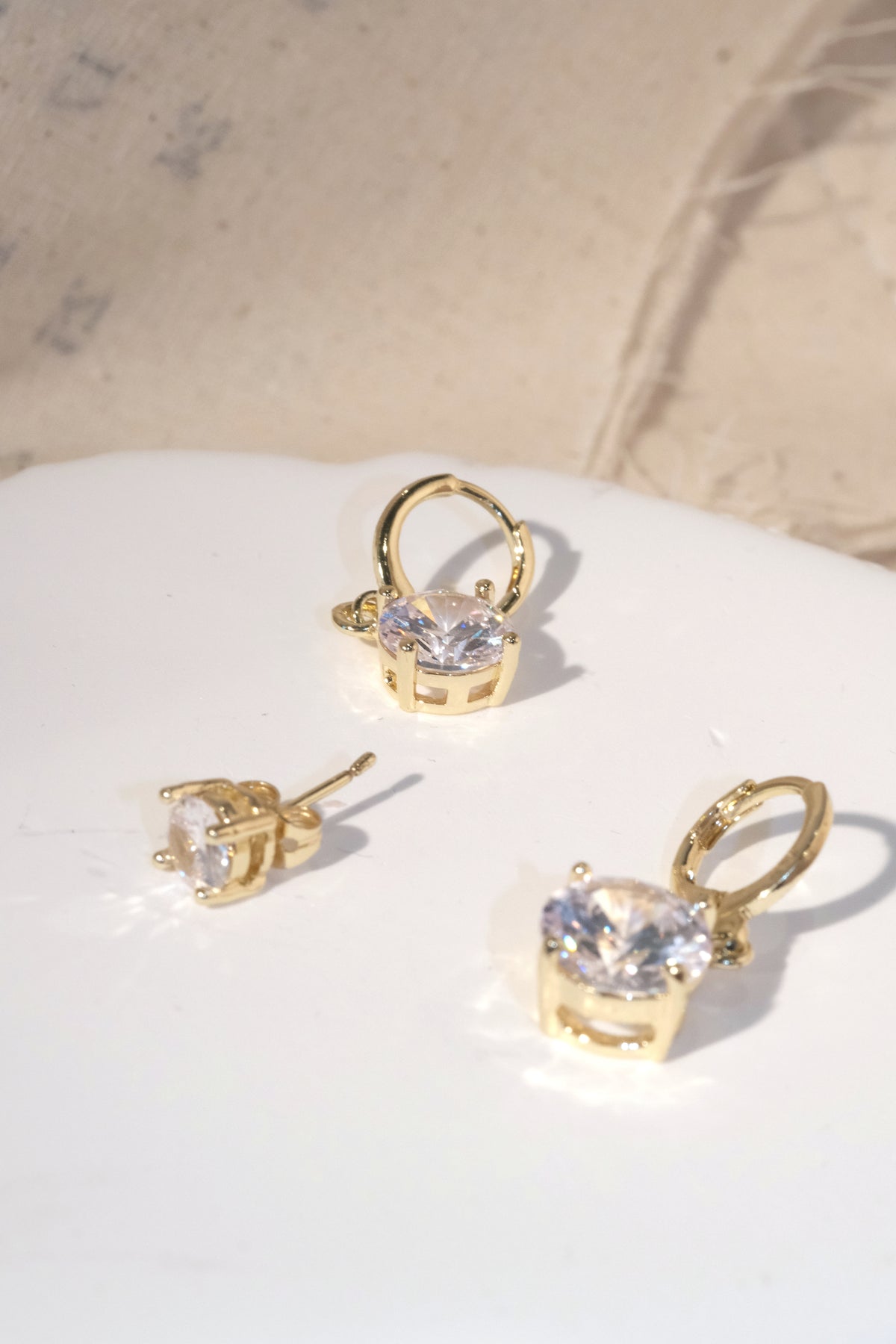 CZ Ear Stack Set — Gold