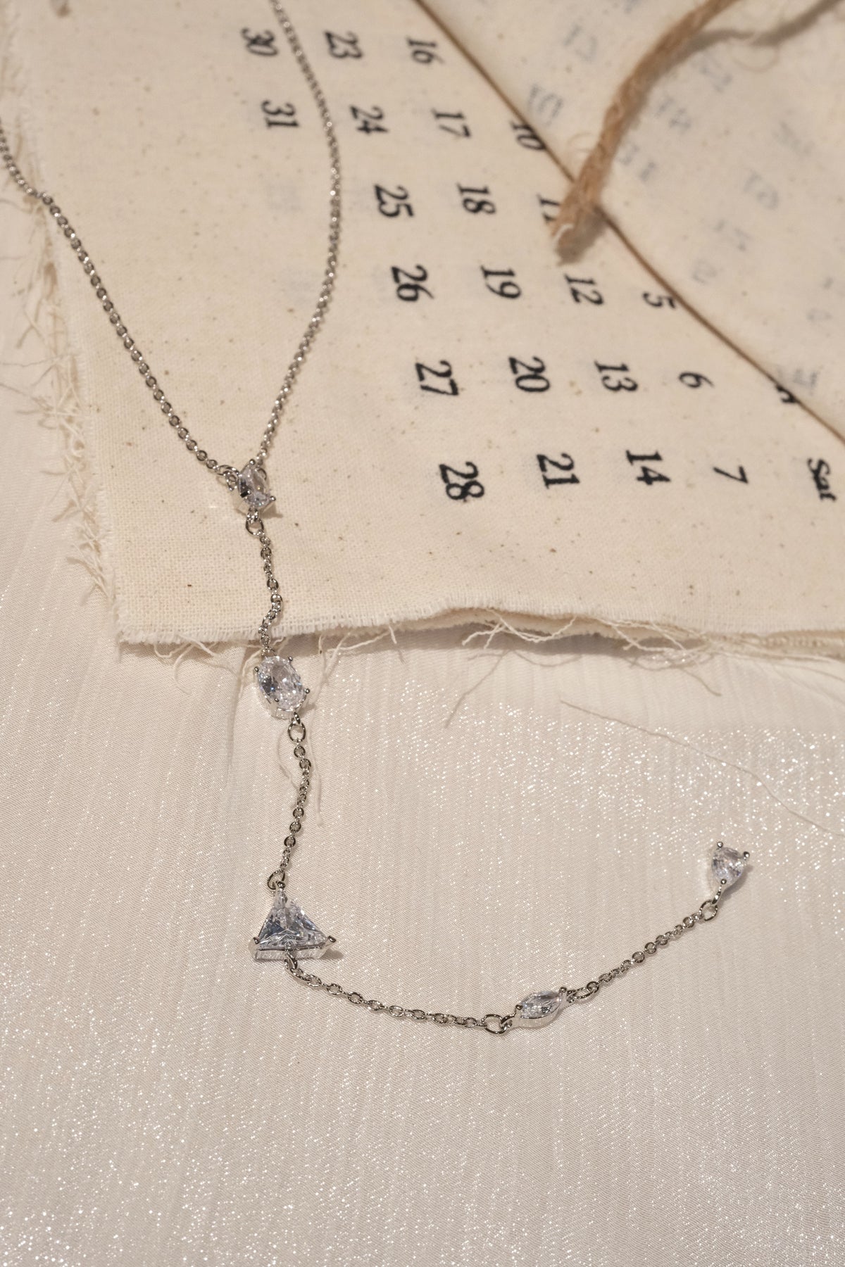 Station Y Necklace — Silver
