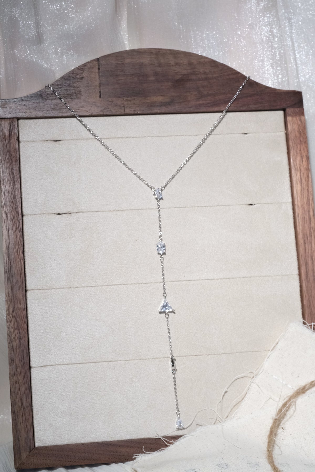Station Y Necklace — Silver