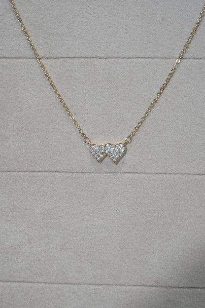 Bow Pendant Necklace — Gold