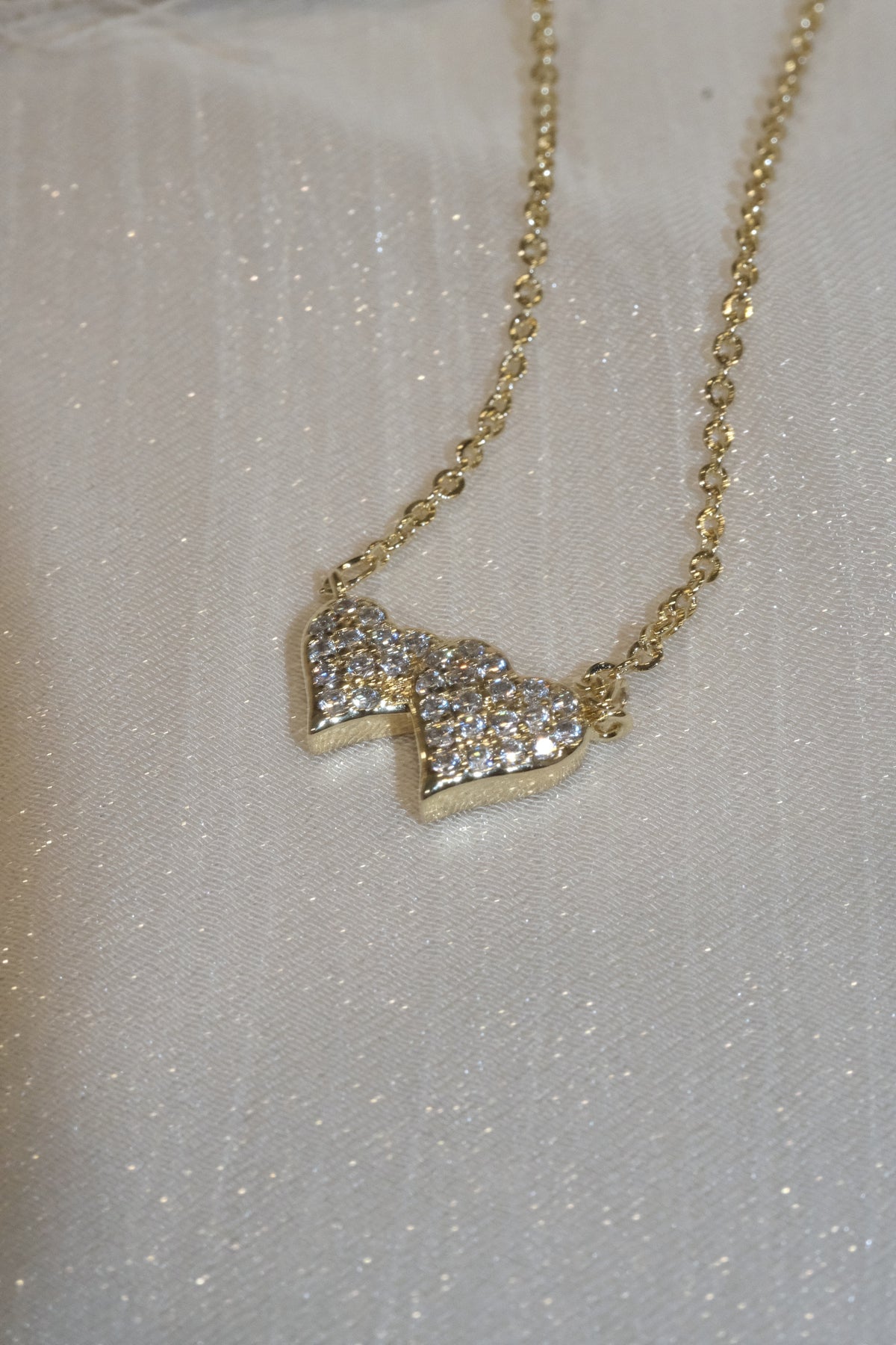 Bow Pendant Necklace — Gold