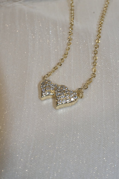 Bow Pendant Necklace — Gold