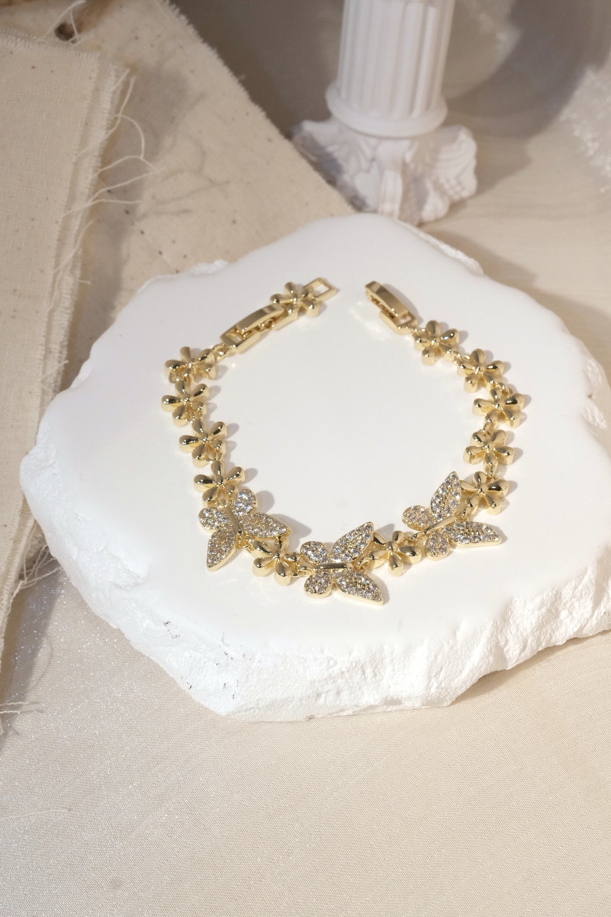 Butterfly Bracelet — Gold