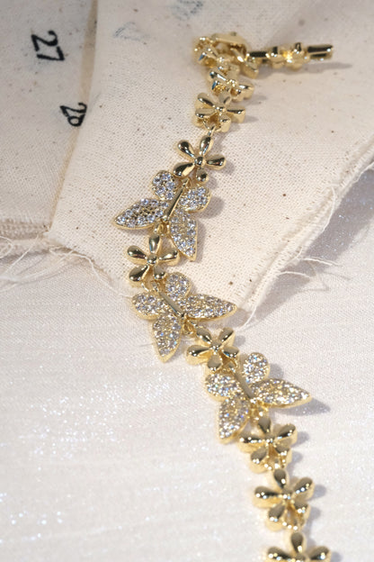 Butterfly Bracelet — Gold