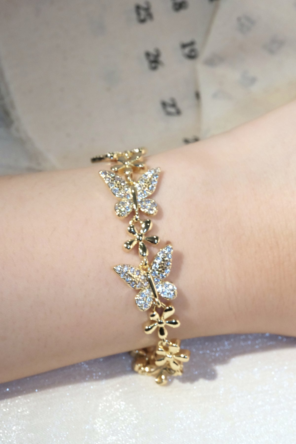 Butterfly Bracelet — Gold
