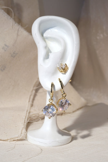 CZ Ear Stack Set — Gold