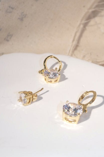 CZ Ear Stack Set — Gold