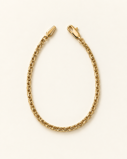 Fine Chain Bracelet — Gold