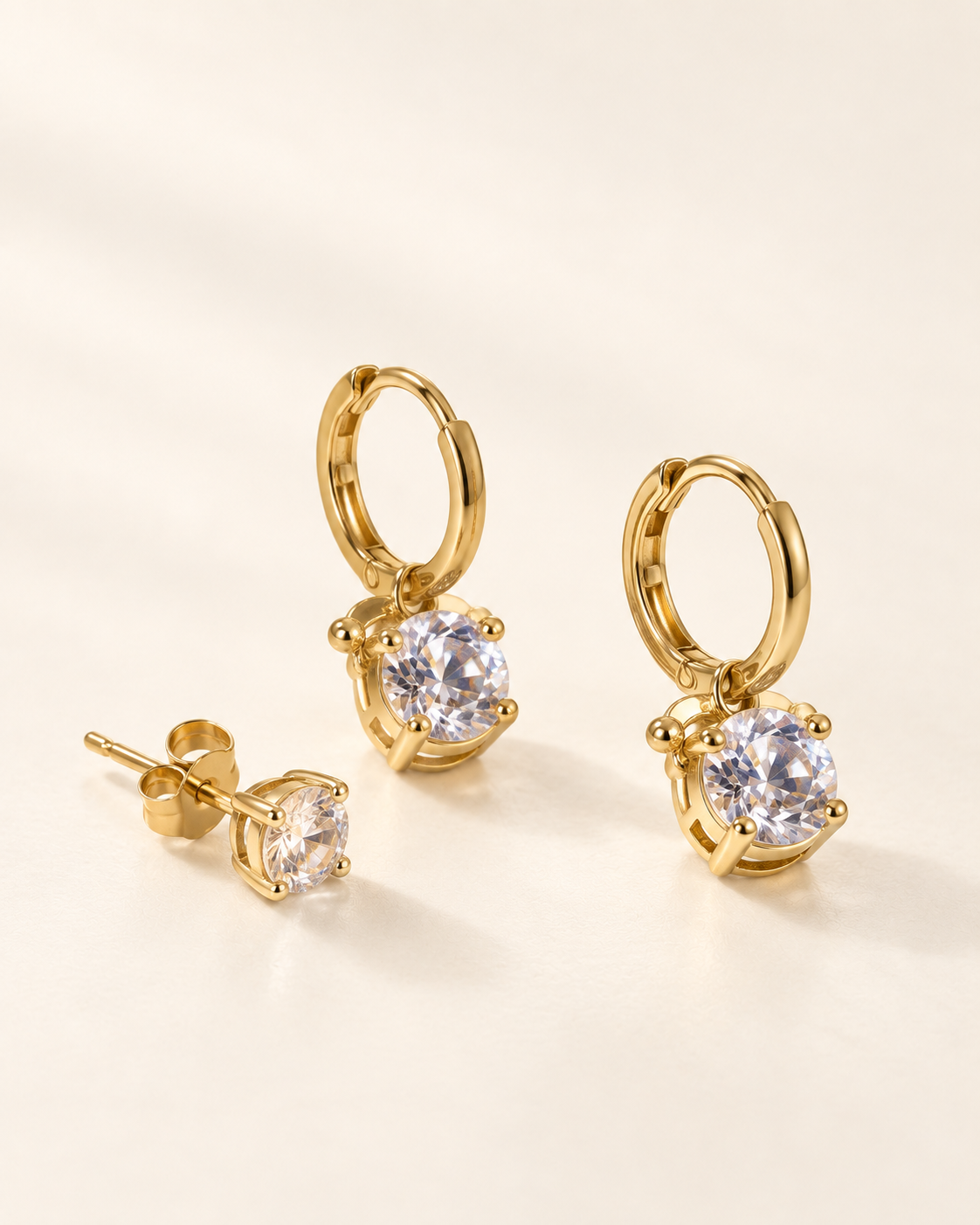 Little Lights CZ Ear Stack Set — Gold