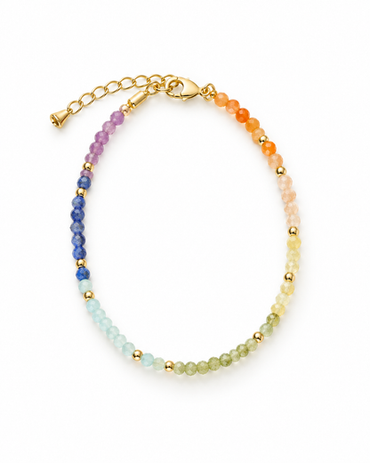 Pastel Blue Green Colorblock Bracelet