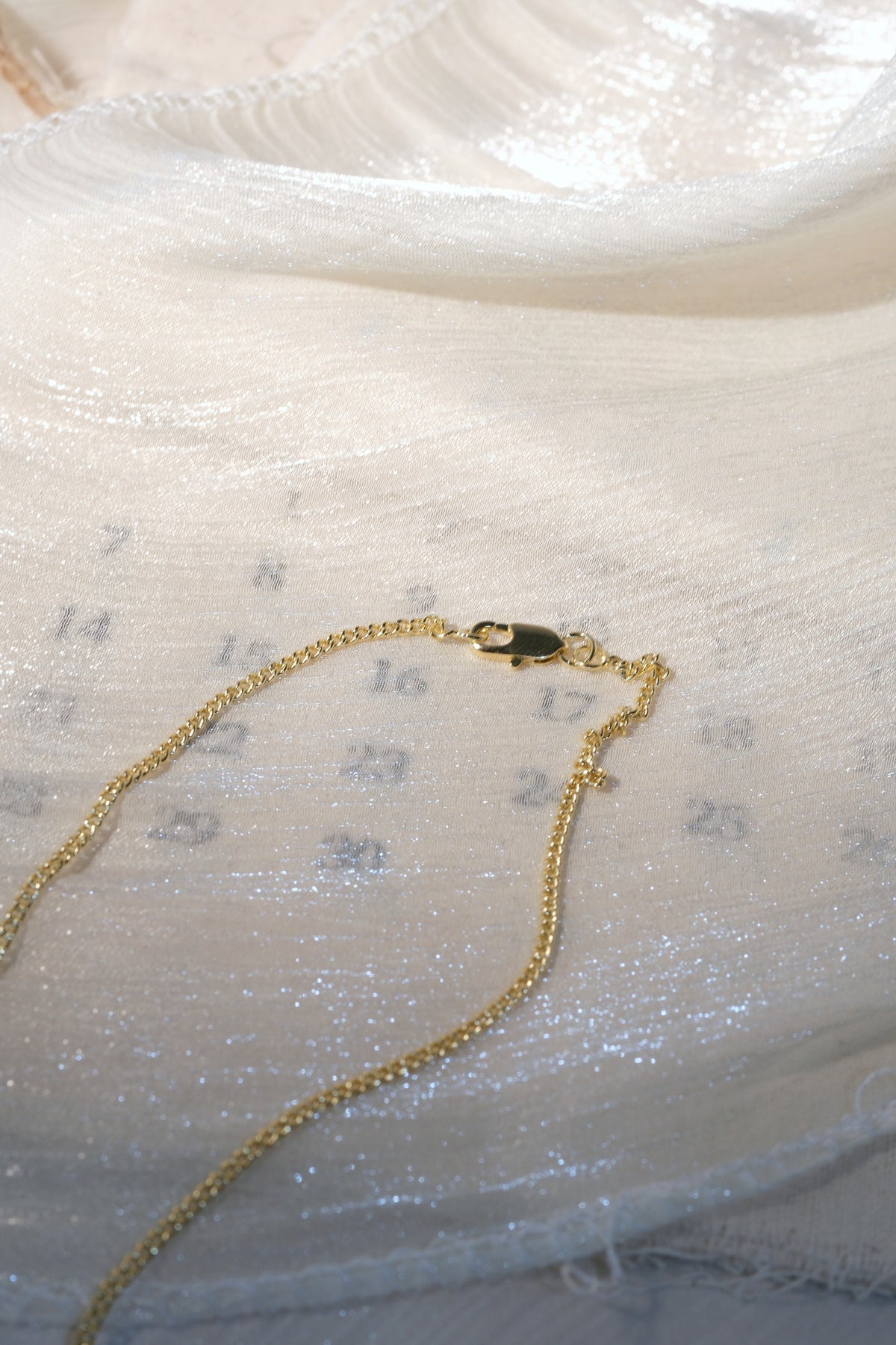 Curb Chain — Gold — edited real-life photo