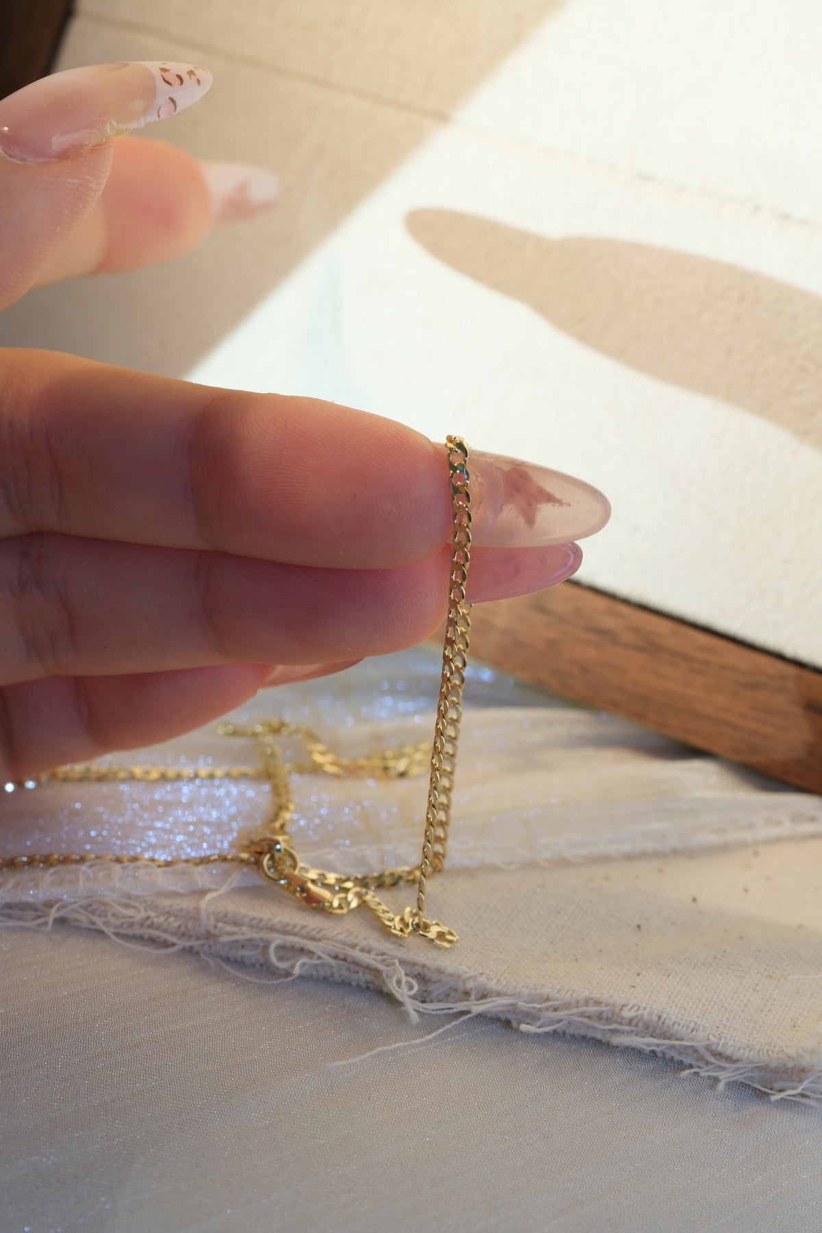 Dragonfly Pendant — Gold — edited real-life photo