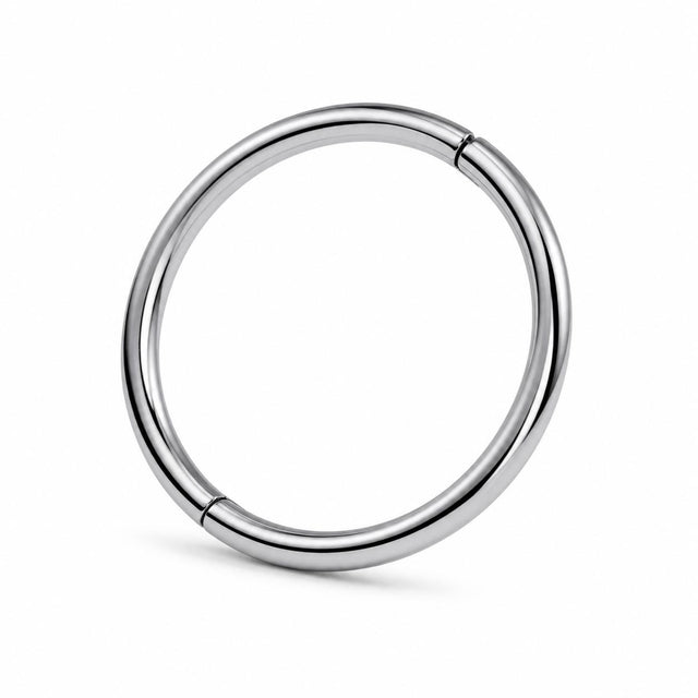 Plain Hinged Hoop Earring