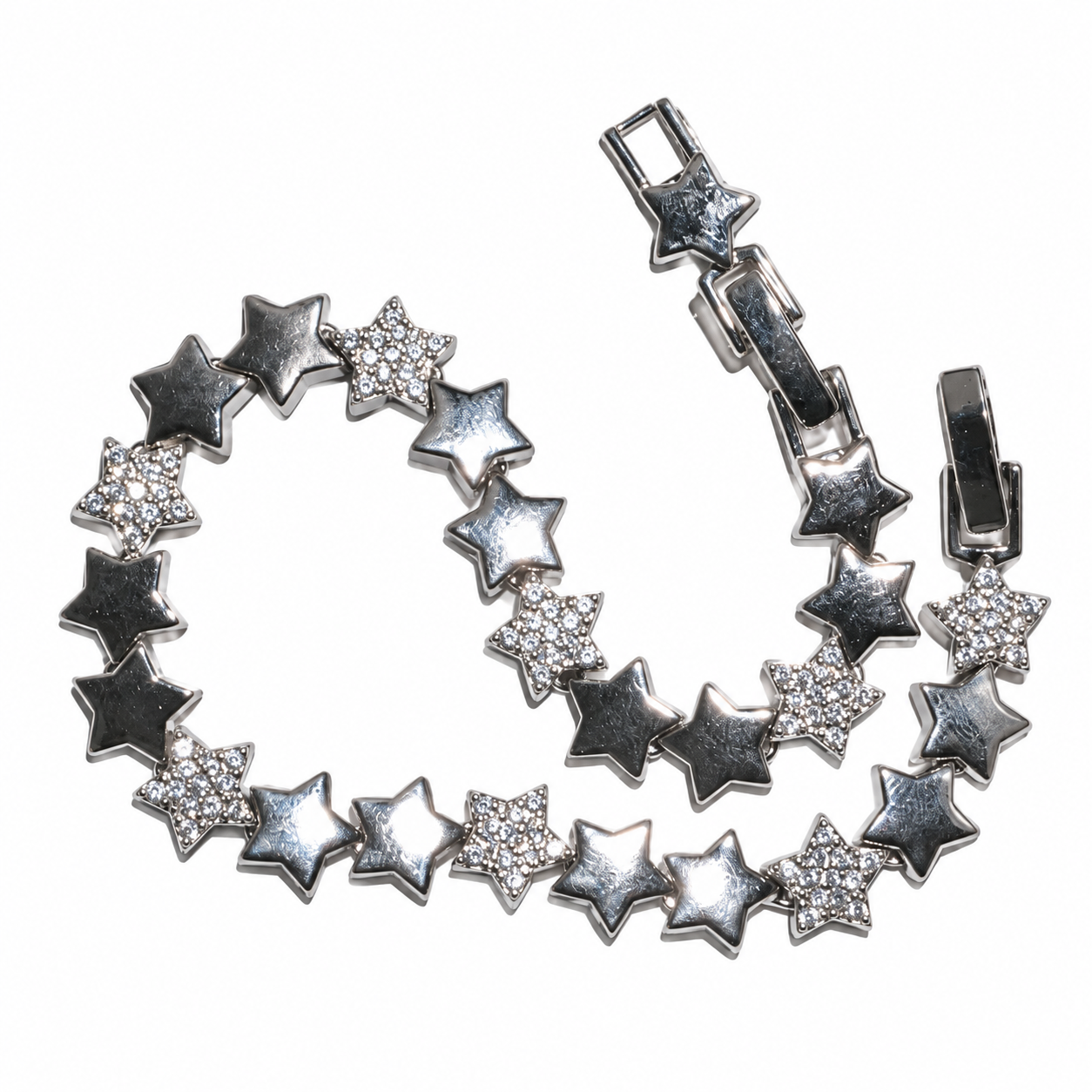 Stella Star Link Bracelet — Silver Tone — product detail